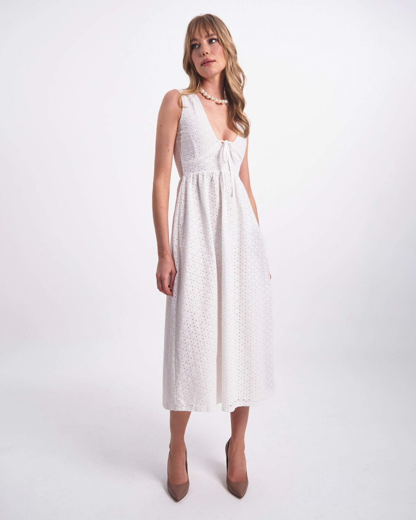 Afternoon Tea Midi Dress L Afternoon Tea Midi Dress L