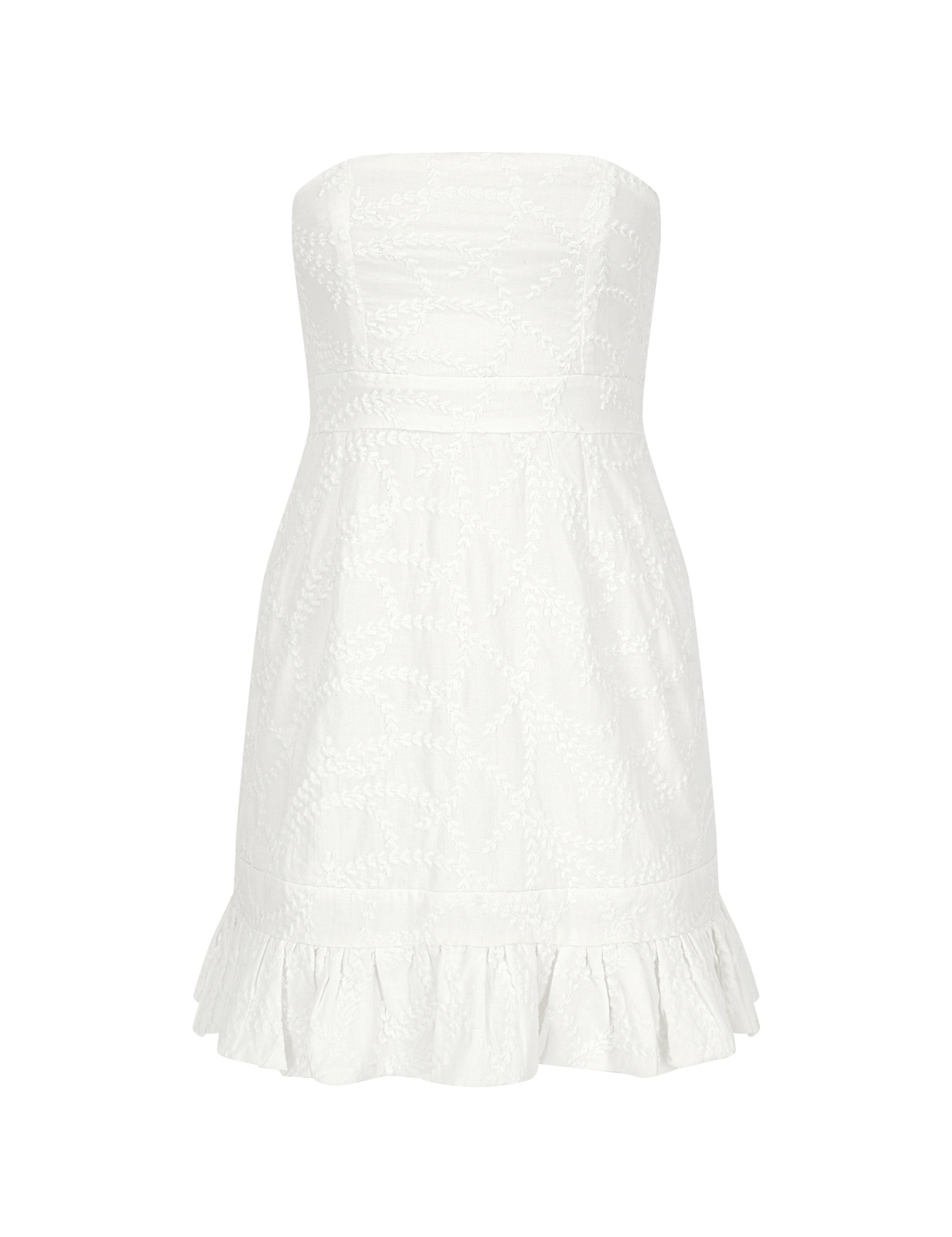 Angelic Vanilla Mini Dress image 1