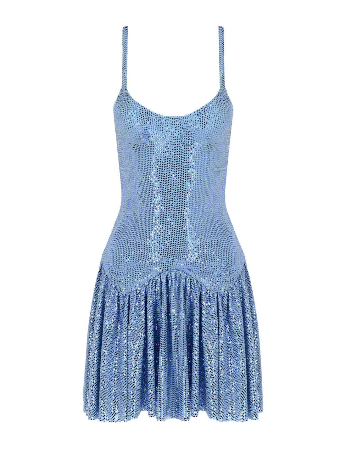 Baby Blue Starlight Mini Dress - ALIVE New York City