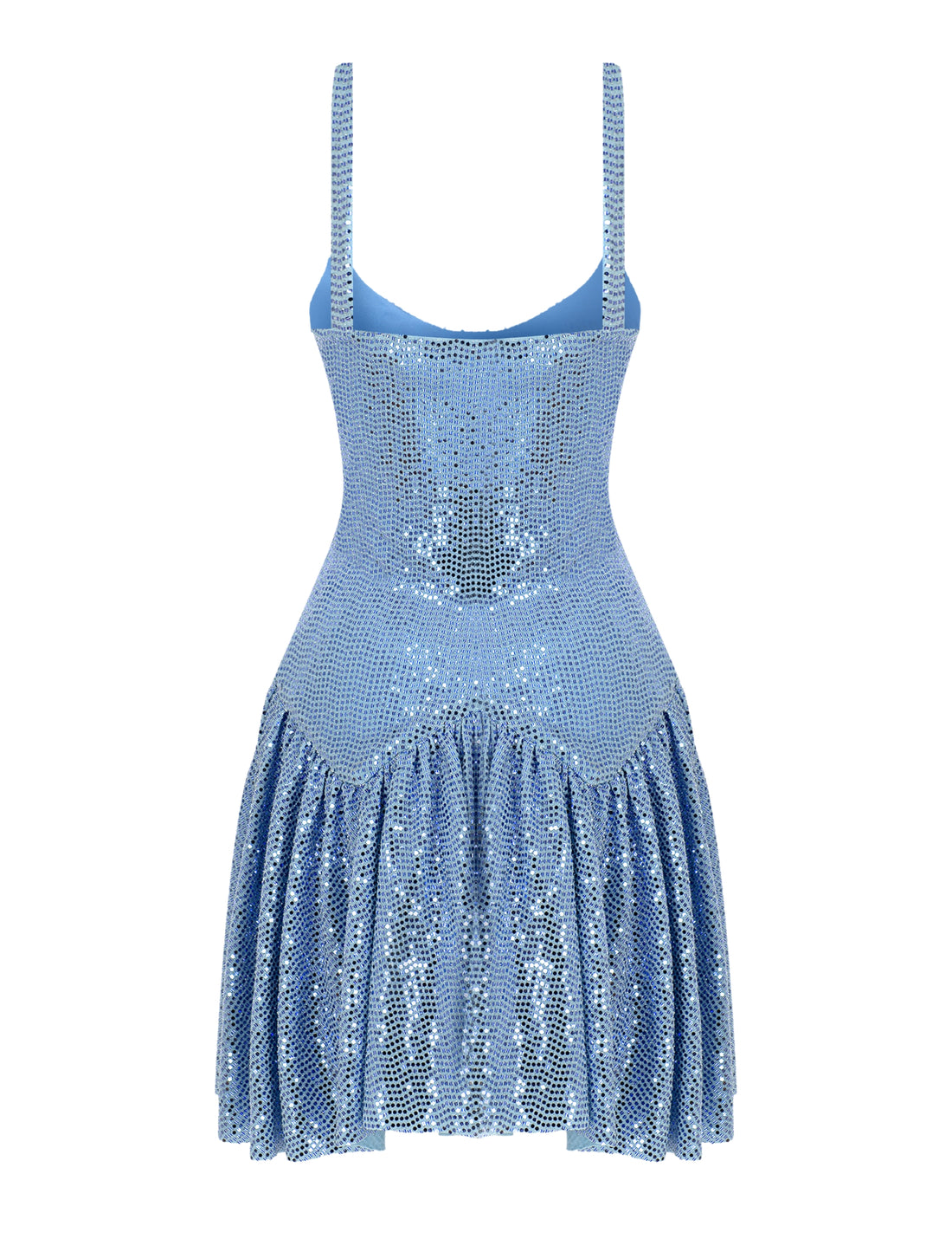 Baby Blue Starlight Mini Dress - ALIVE New York City