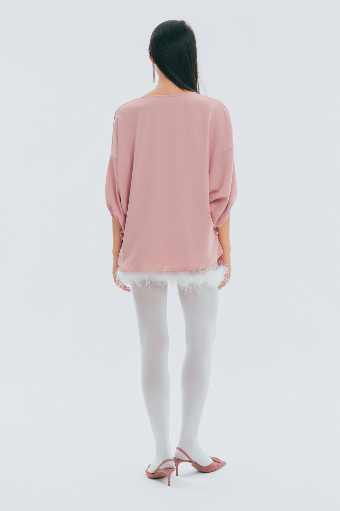 Pink Bow Boheme Top