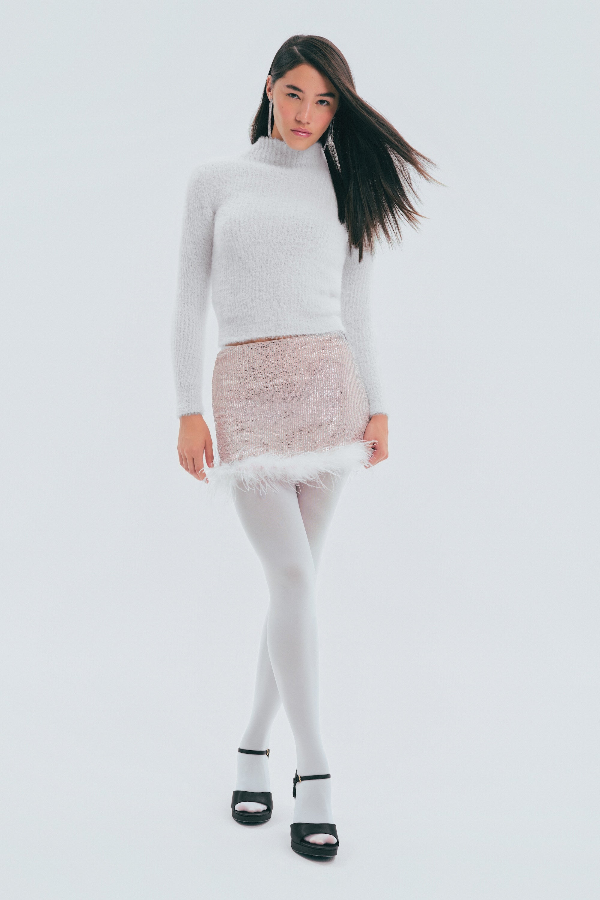 Plush Sparkle Sweater