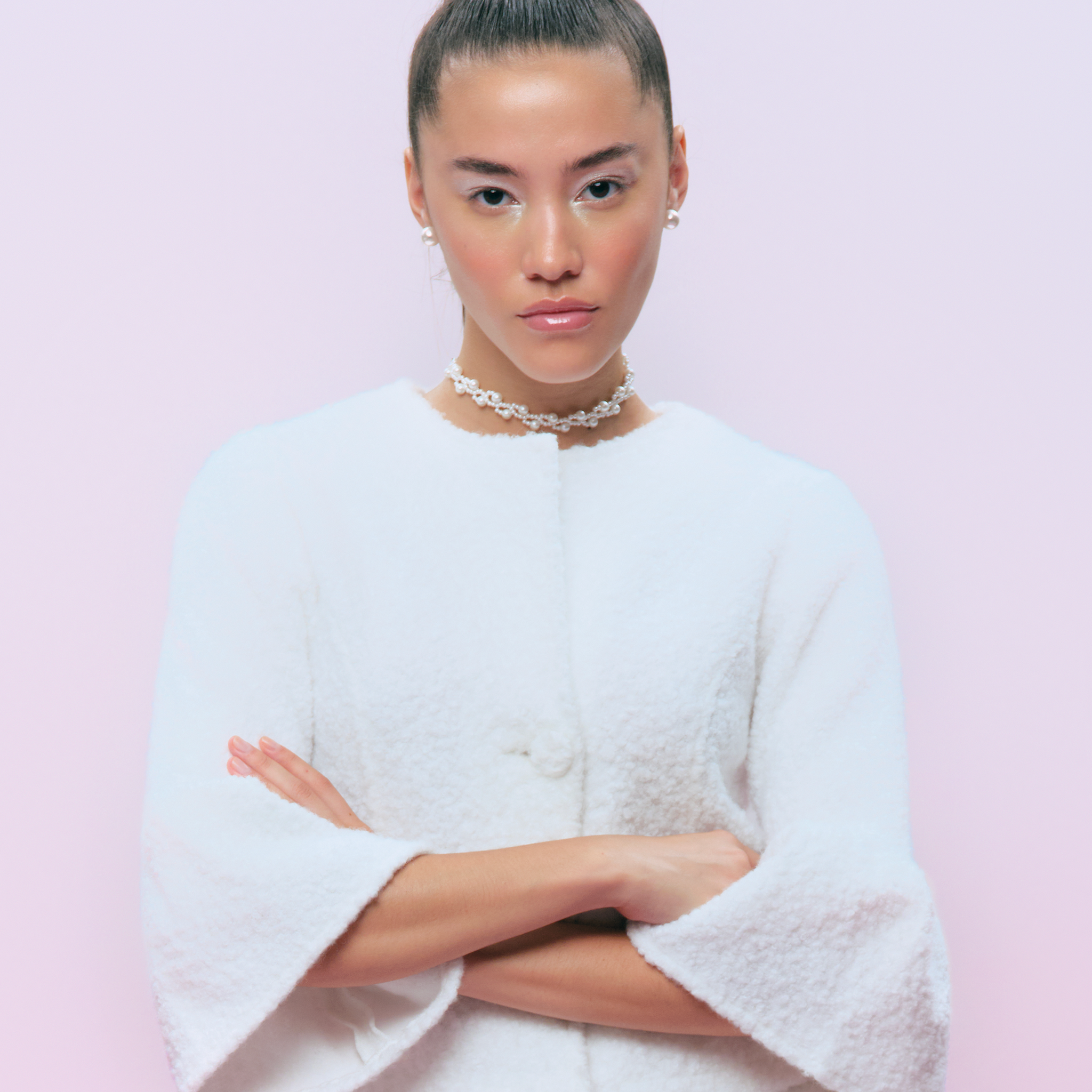 Angel Pearl Chocker (Handmade) - ALIVE New York City