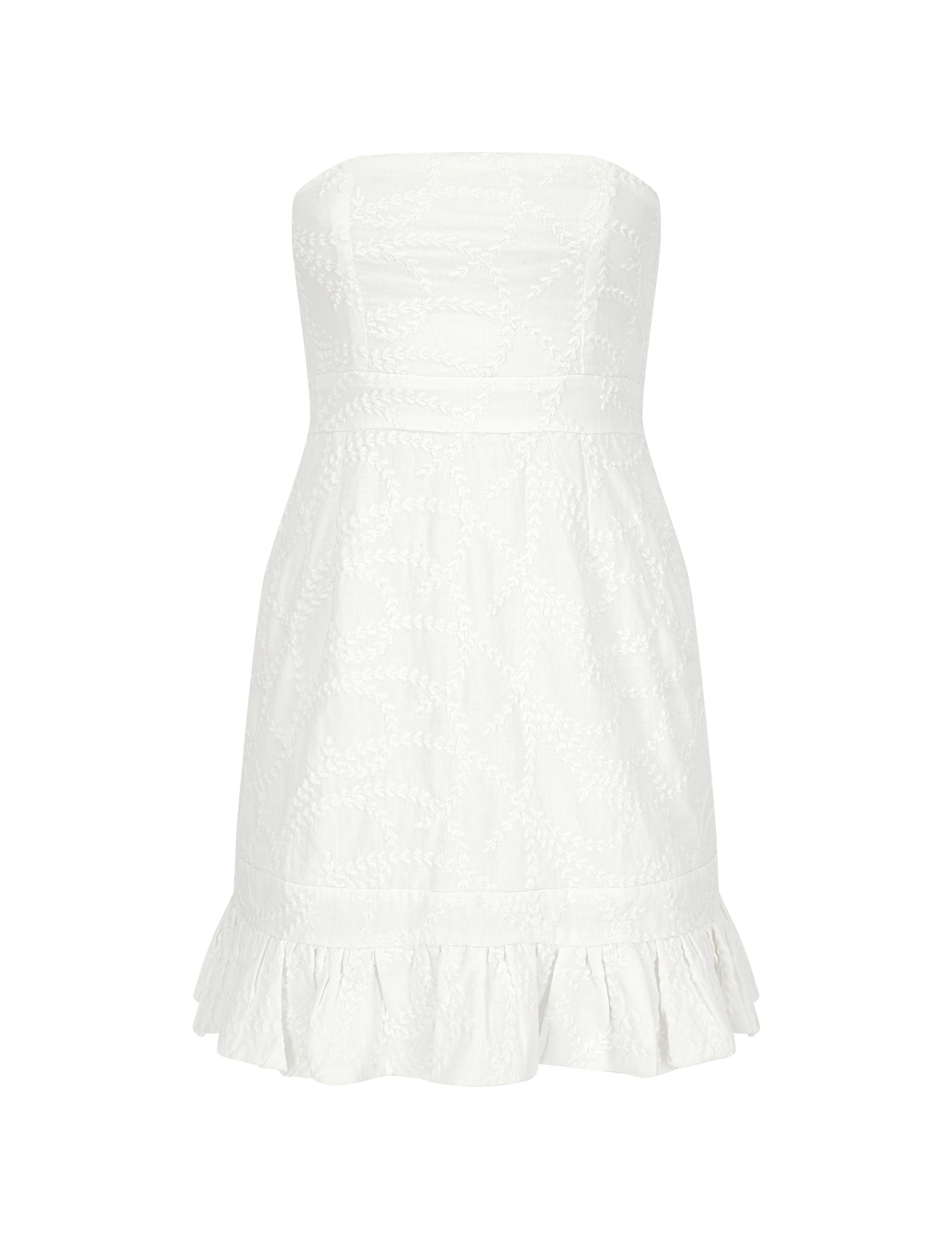 Angelic Vanilla Mini Dress image 0