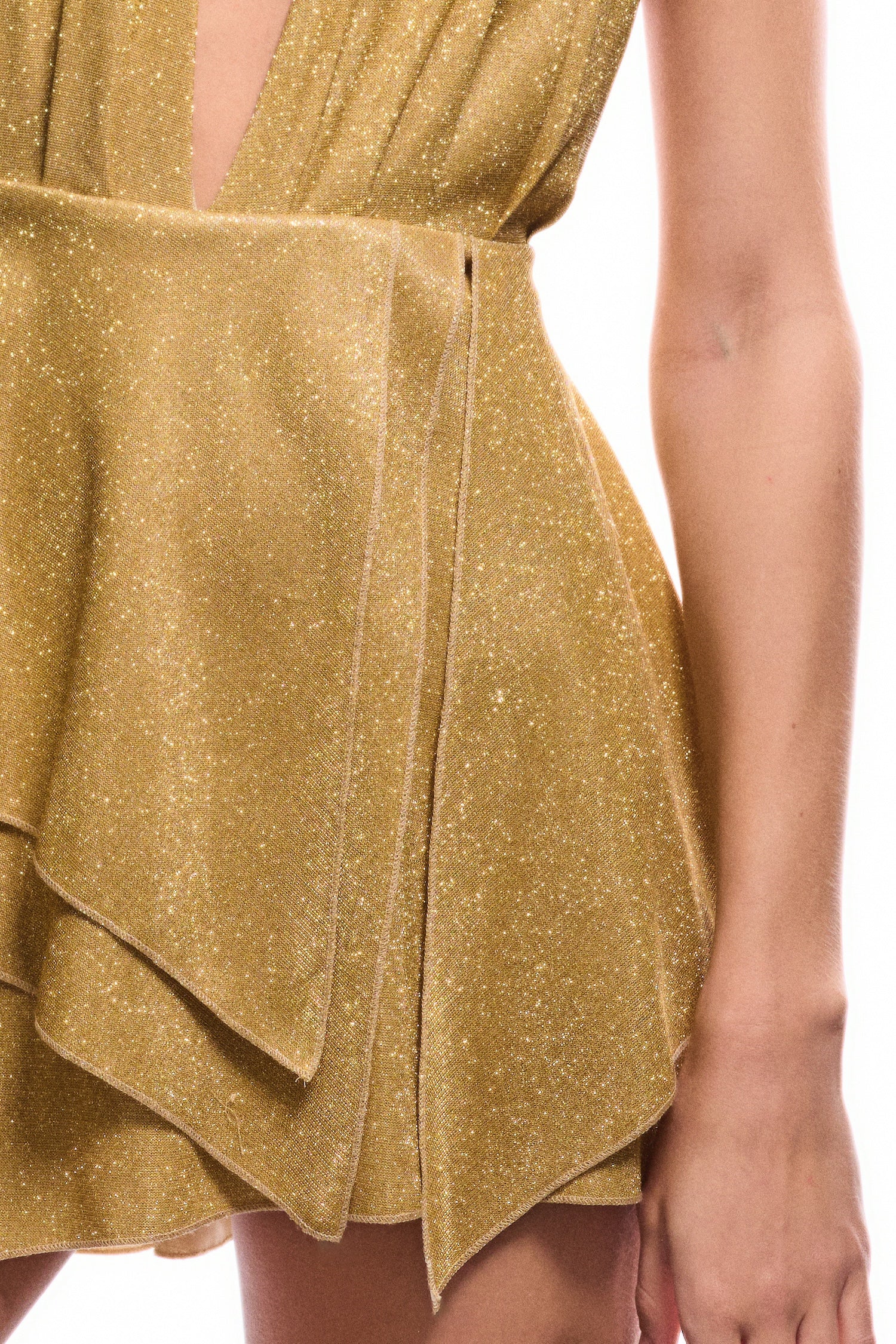 Golden Girl Mini Dress - ALIVE New York City