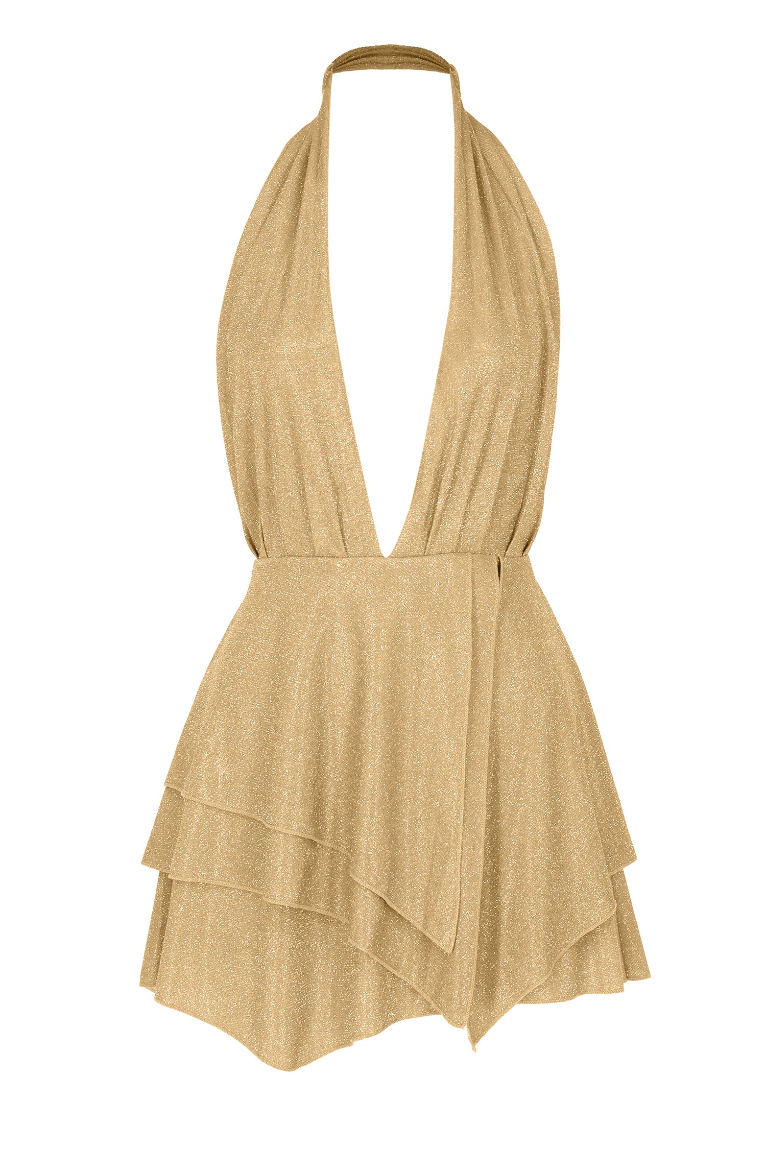 Golden Girl Mini Dress - ALIVE New York City