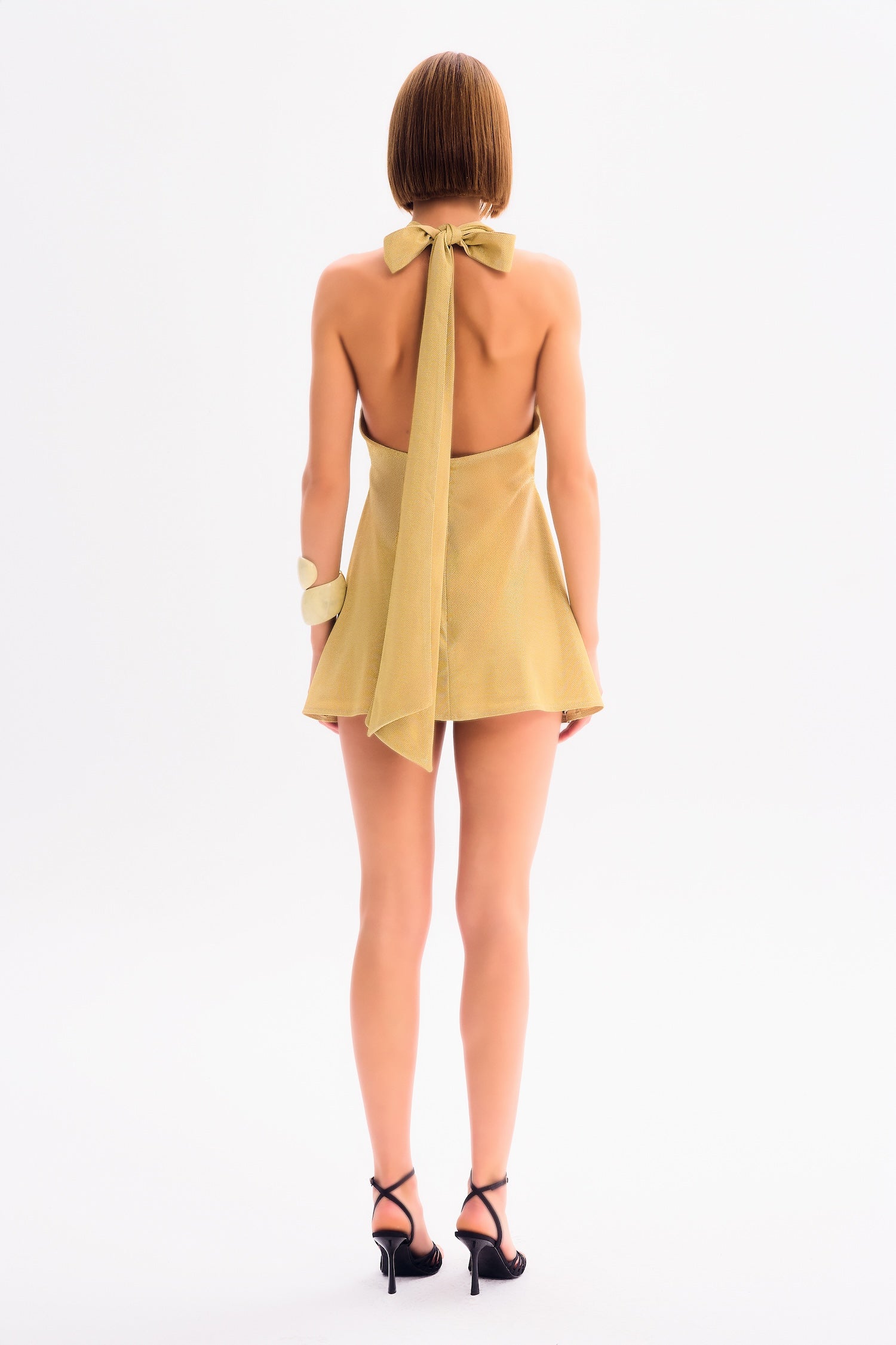 Golden Skyshine Mini Dress - ALIVE New York City