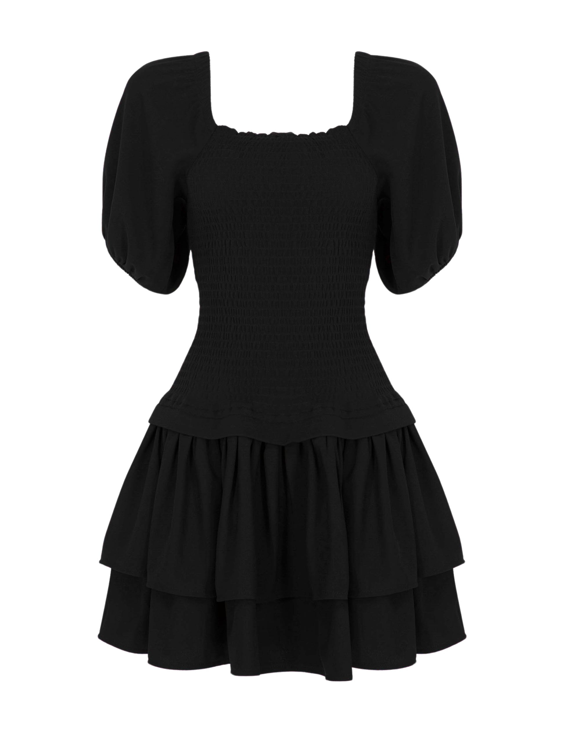 Lady in Black Mini Dress - ALIVE New York City