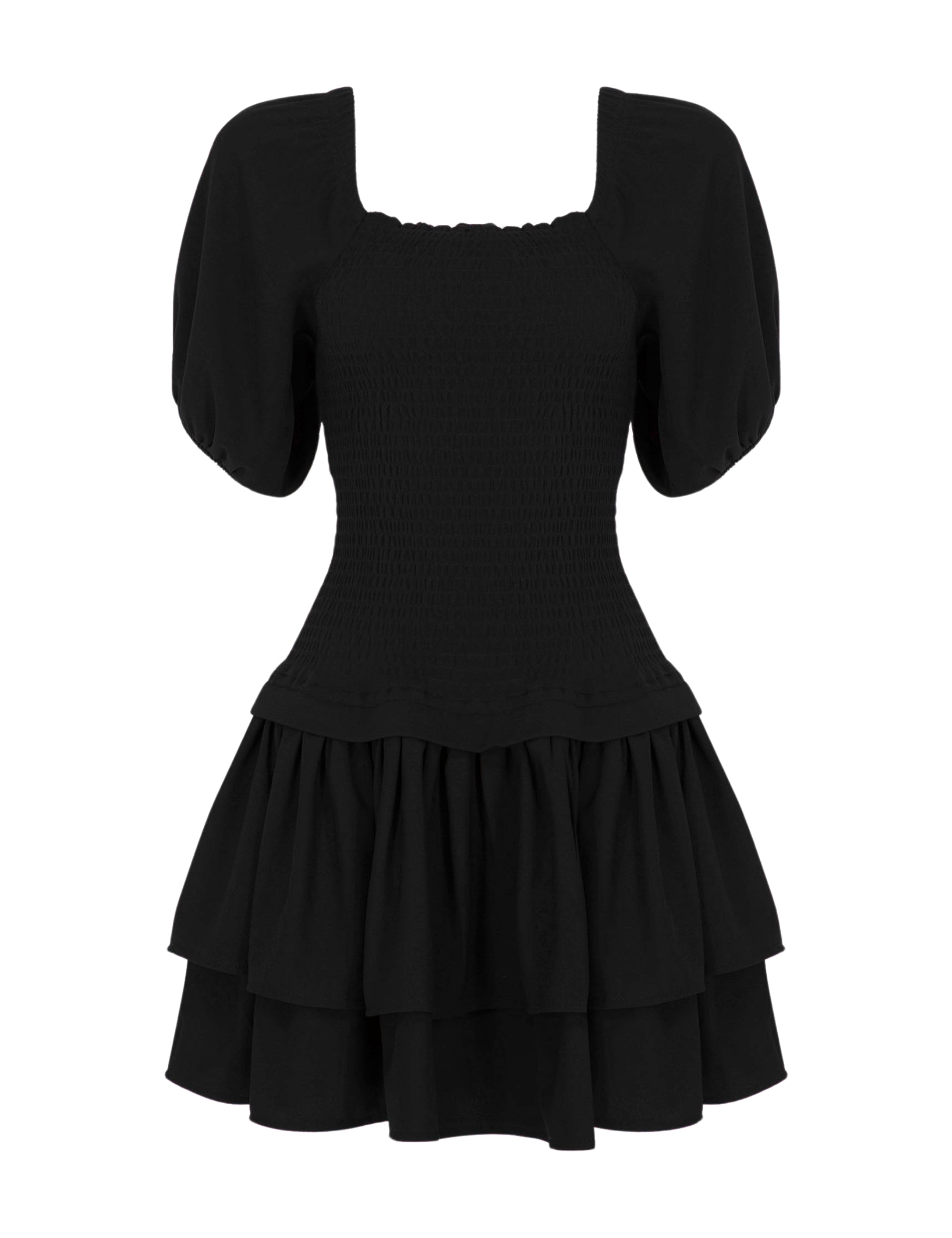 Lady in Black Mini Dress - ALIVE New York City