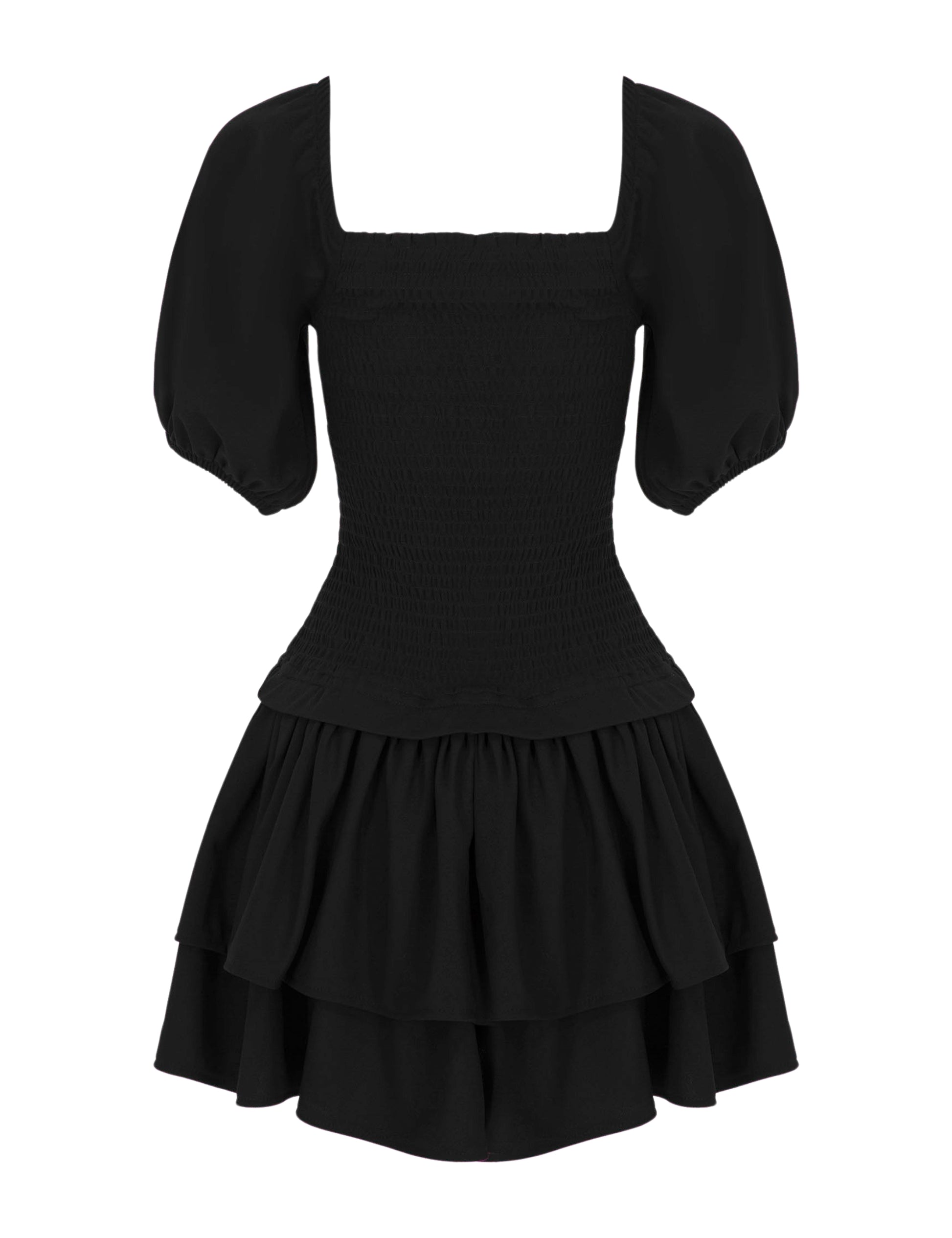 Lady in Black Mini Dress - ALIVE New York City