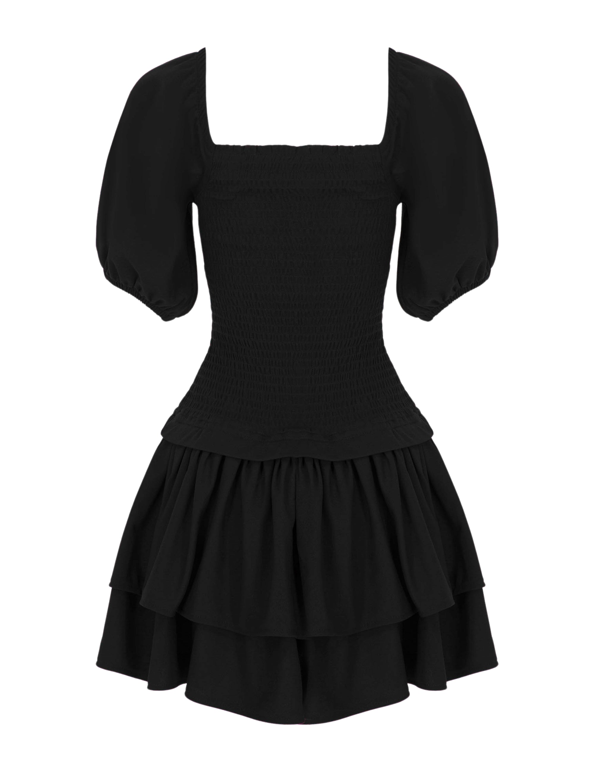 Lady in Black Mini Dress - ALIVE New York City