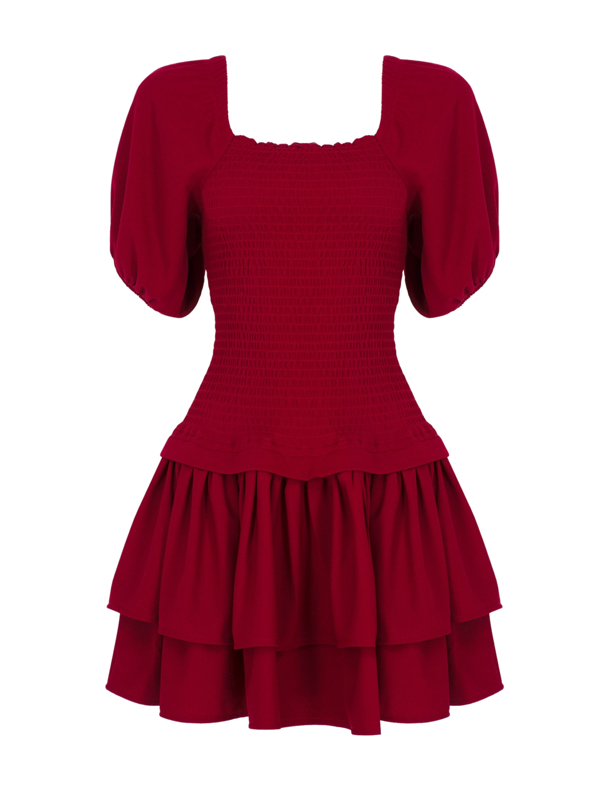Lady in Red Mini Dress - ALIVE New York City