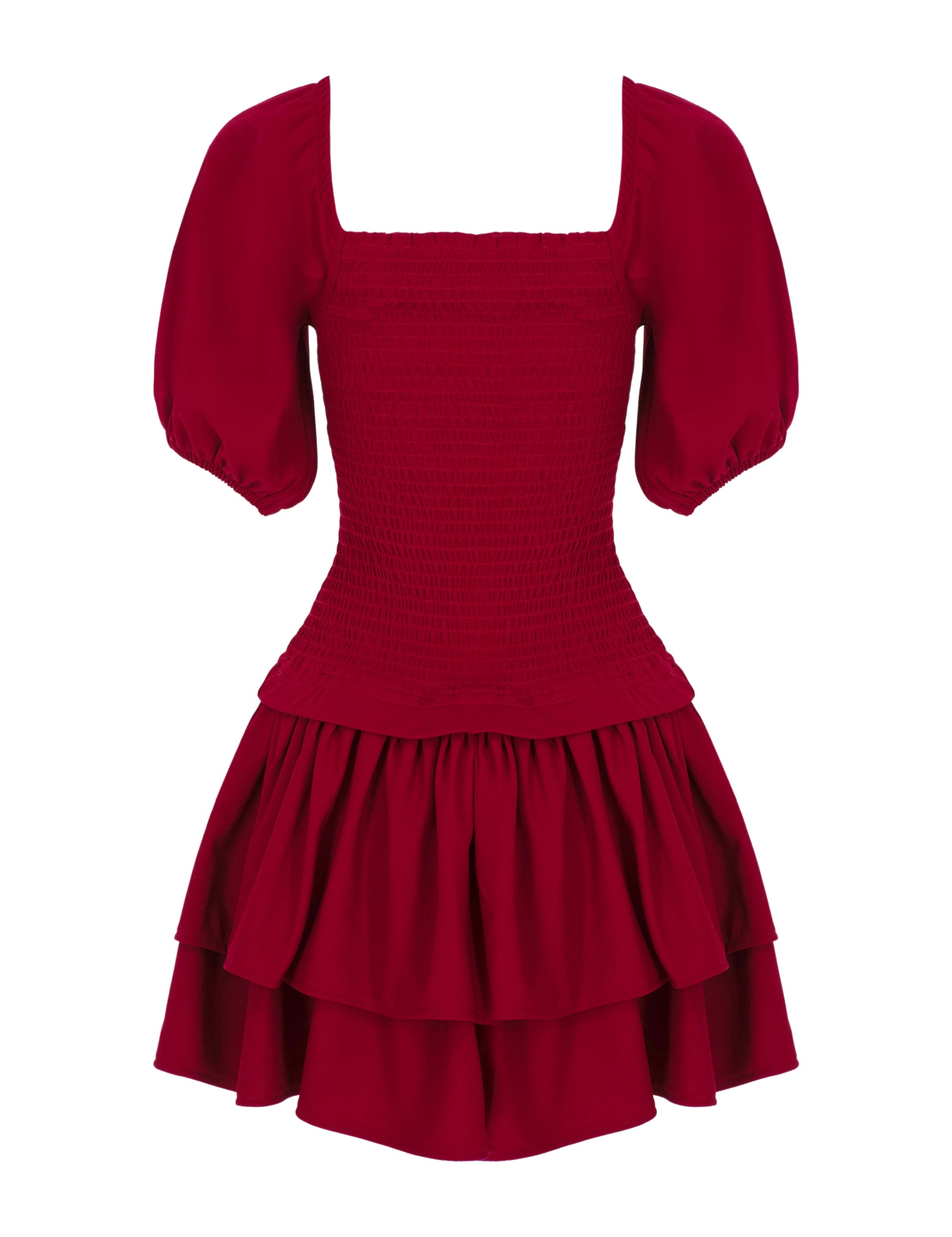 Lady in Red Mini Dress - ALIVE New York City
