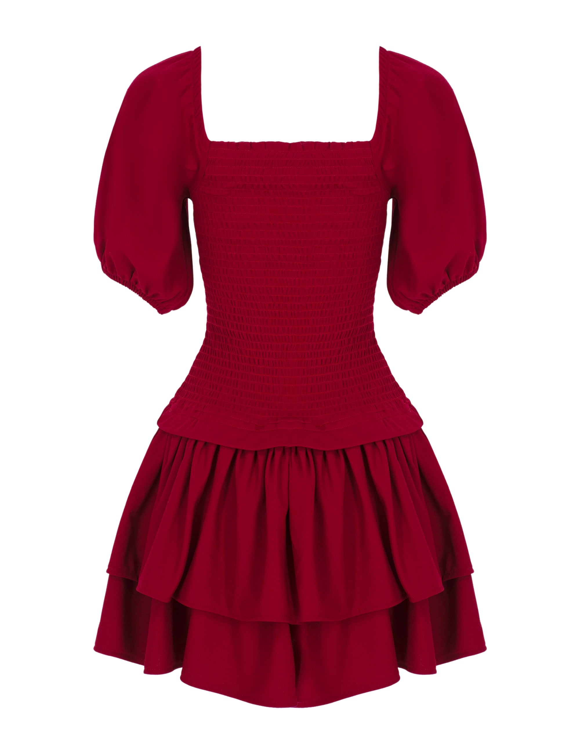 Lady in Red Mini Dress - ALIVE New York City