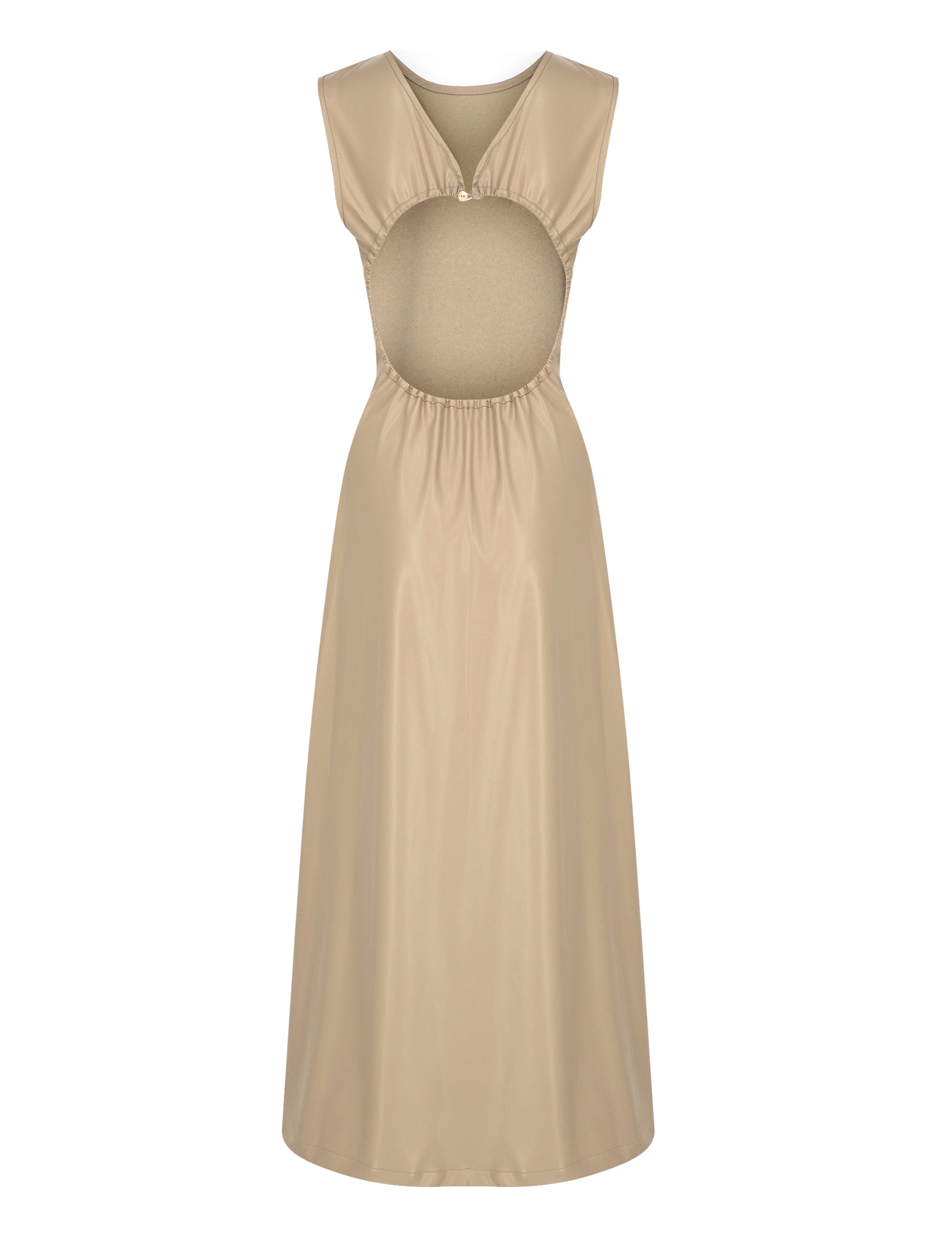 Leather Muse Midi Dress - ALIVE New York City