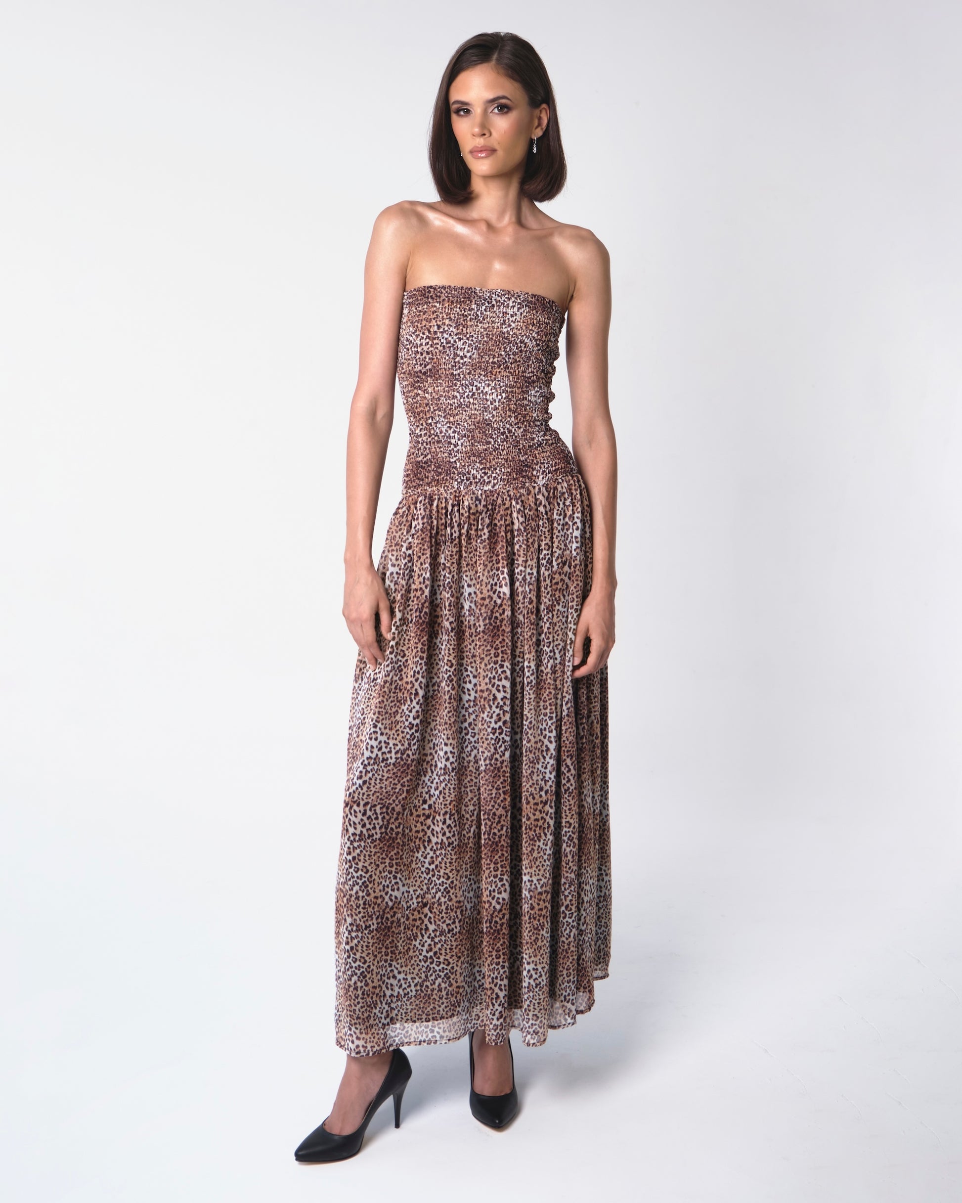 Leopard Dreamer Maxi Dress - ALIVE New York City