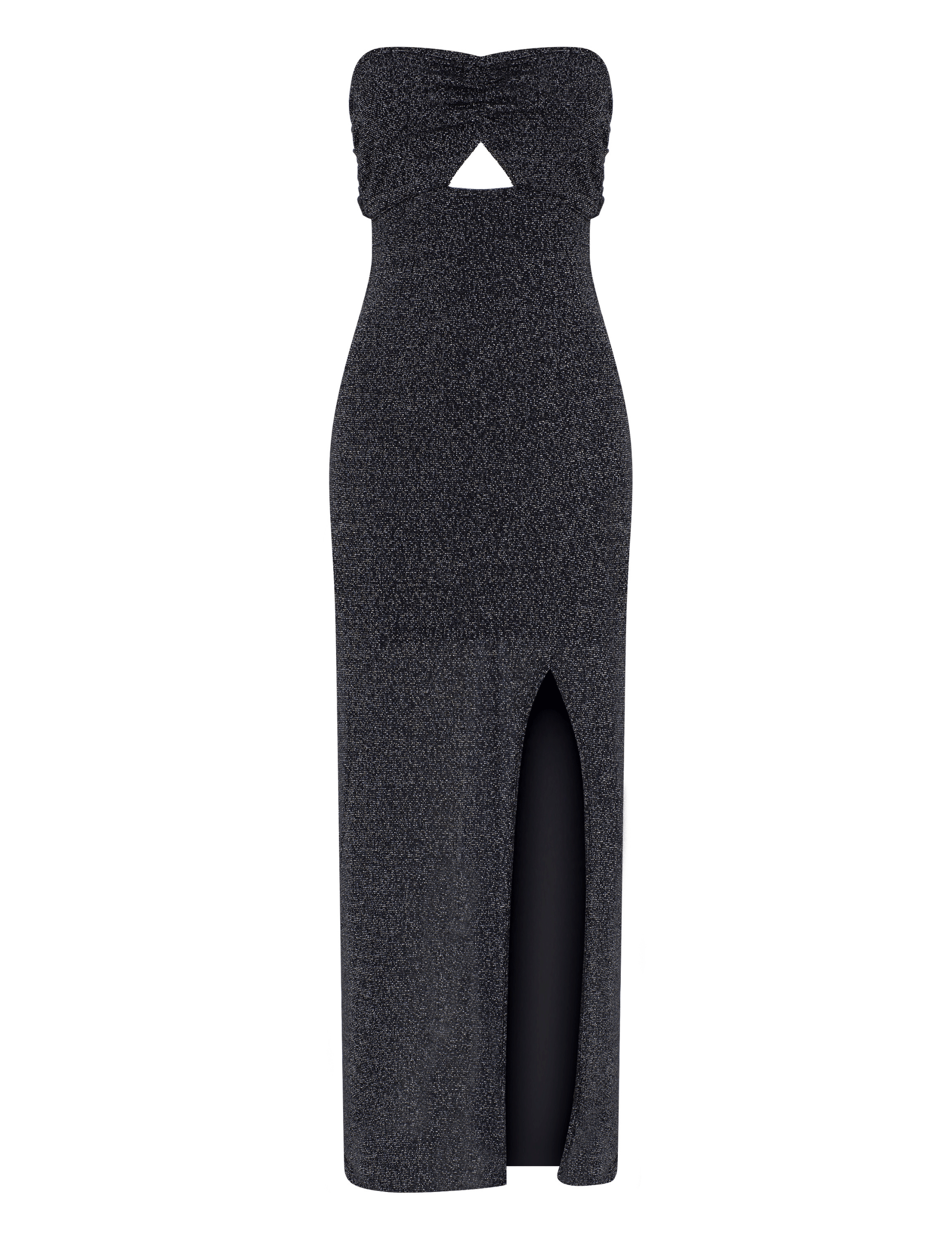 Midnight Shimmer Slit Dress image 0