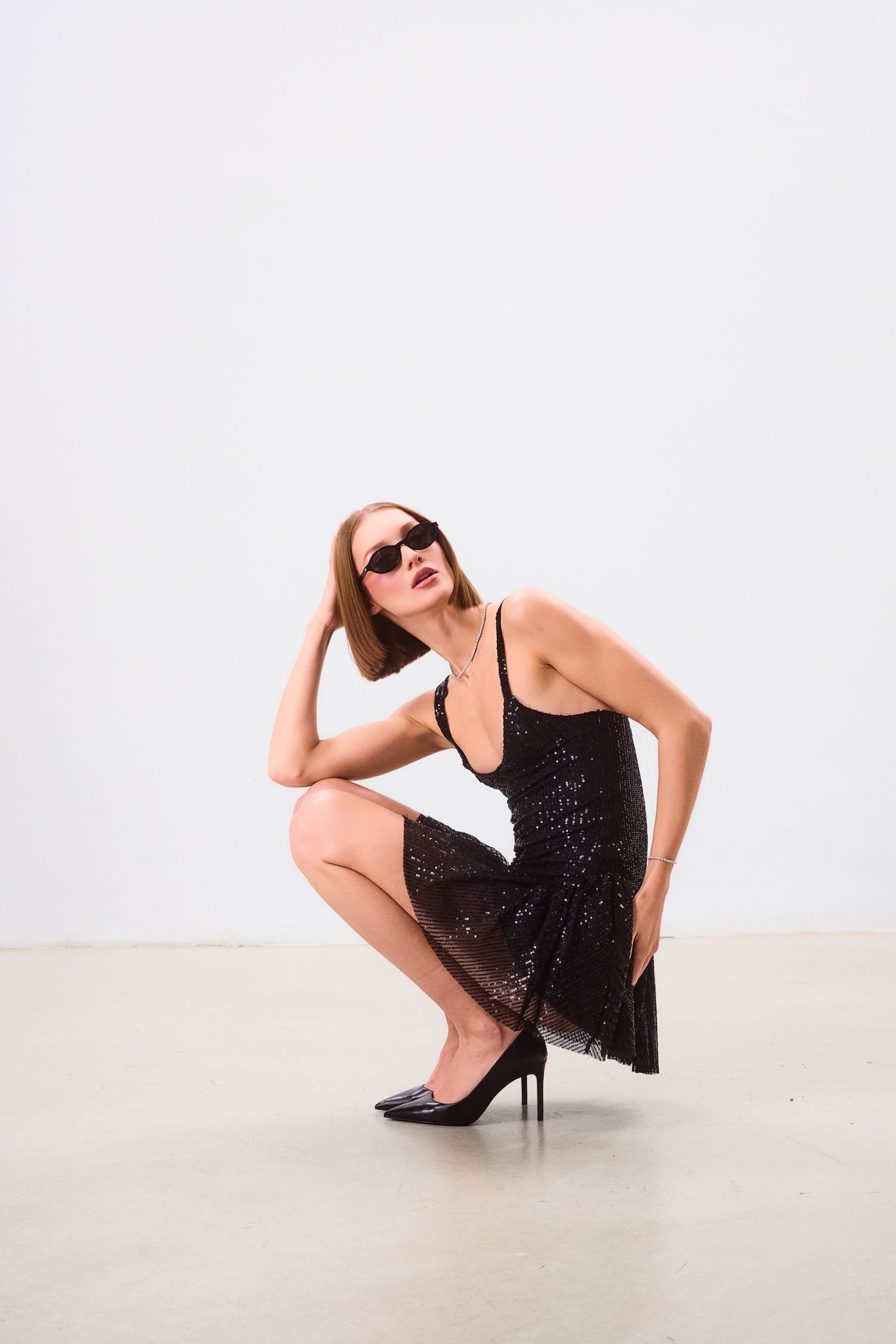 Noir Starlight Mini Dress - ALIVE New York City