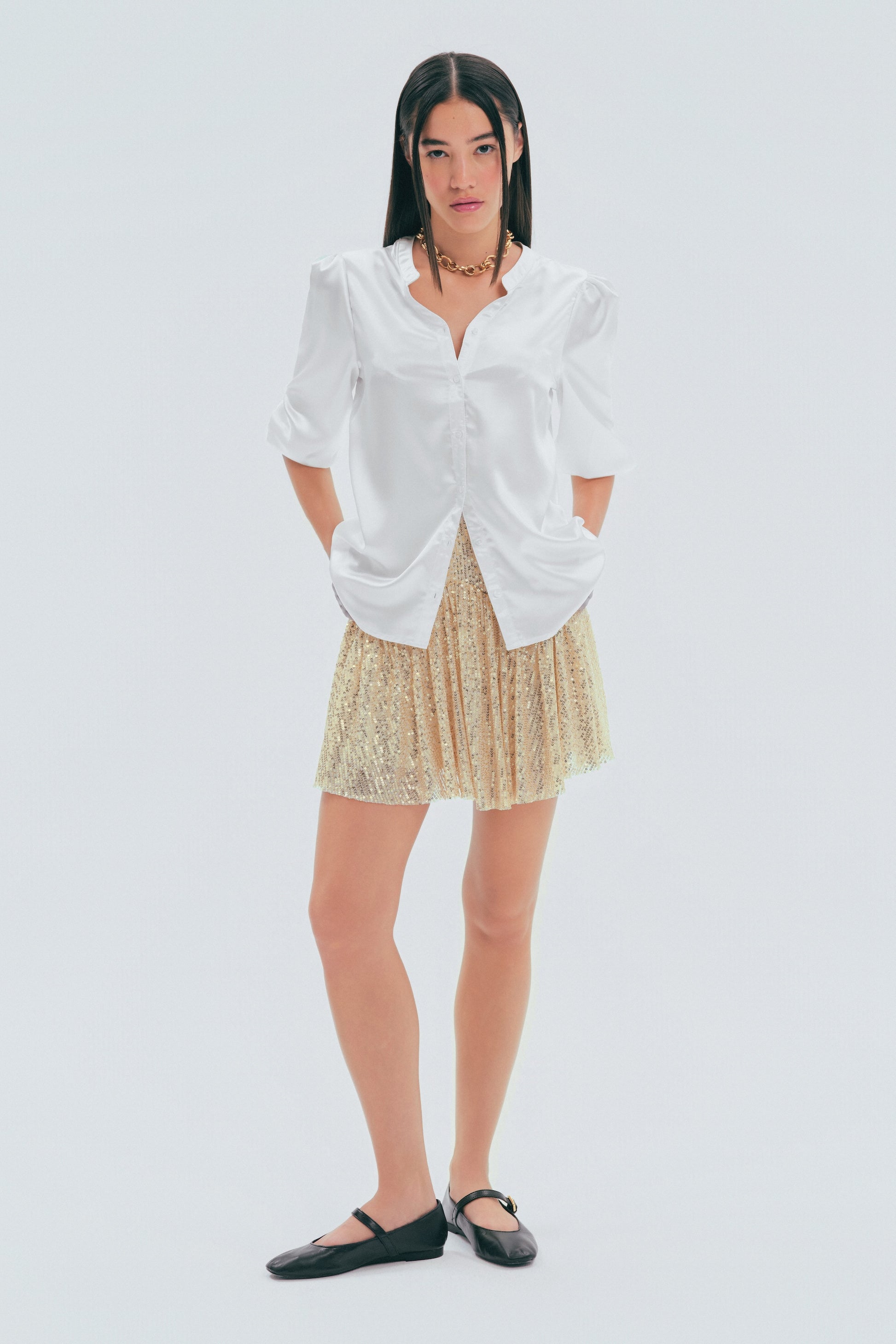 Pearl Silk Touch Top - ALIVE New York City