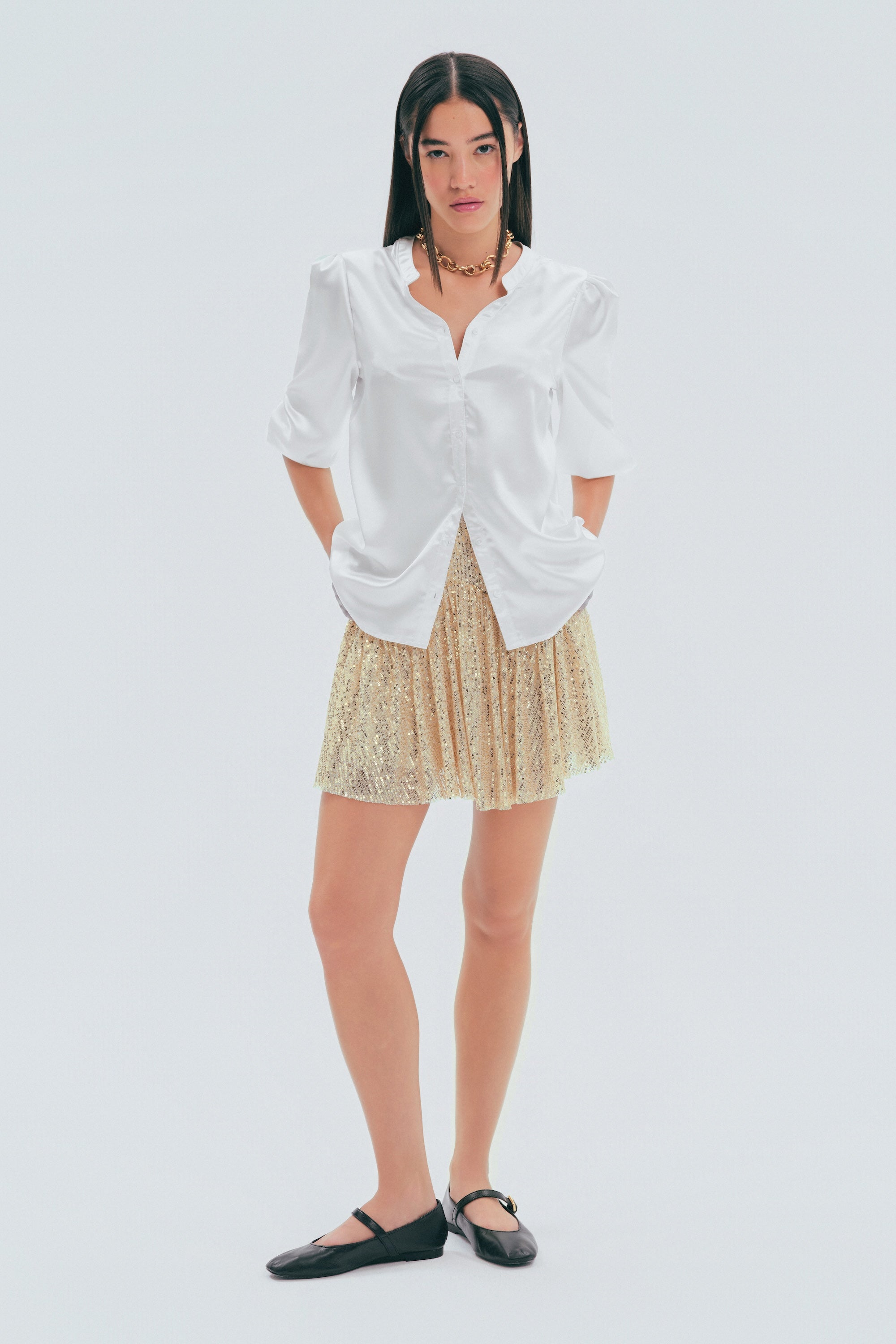 Pearl Silk Touch Top - ALIVE New York City