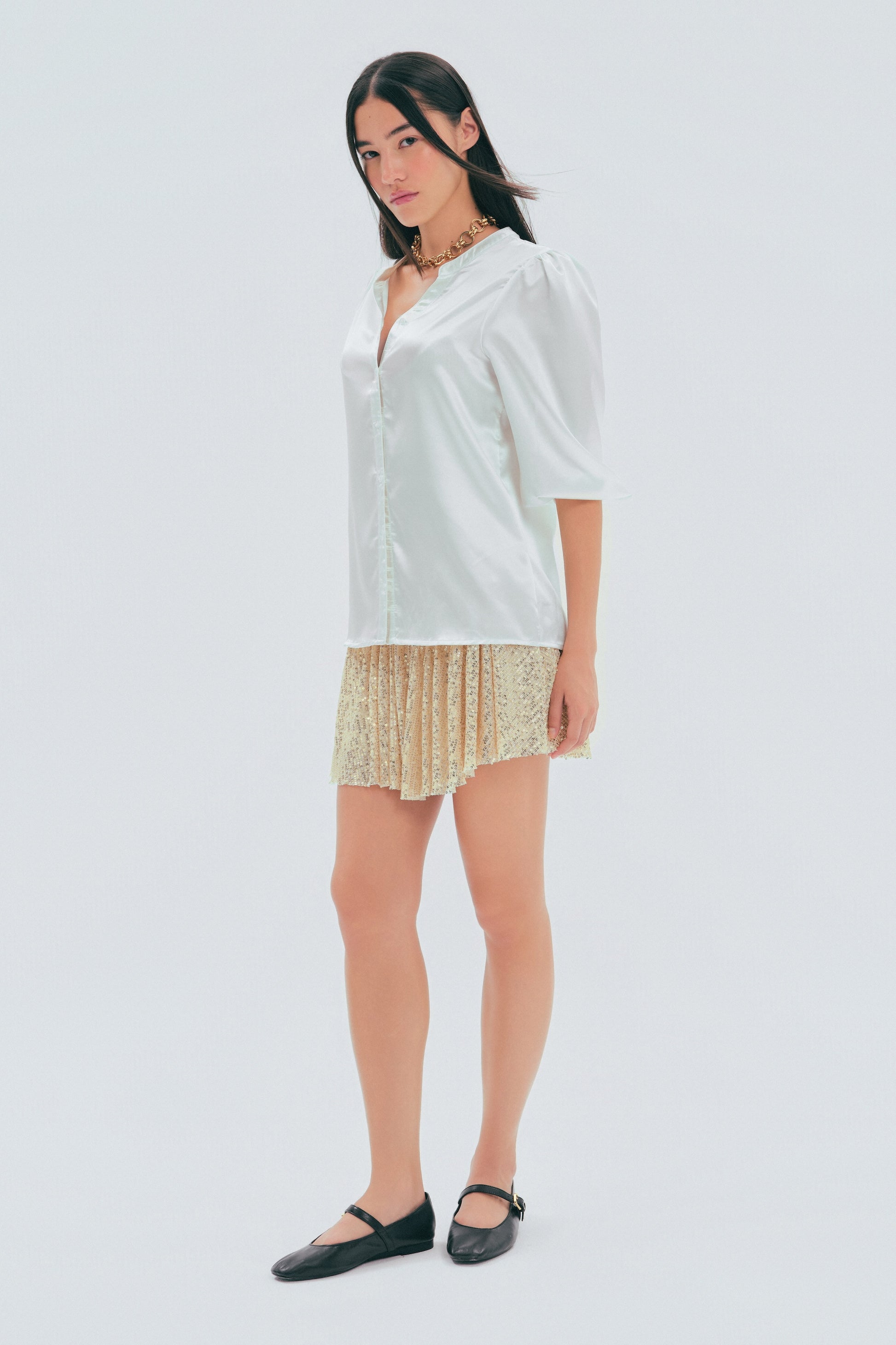 Pearl Silk Touch Top - ALIVE New York City