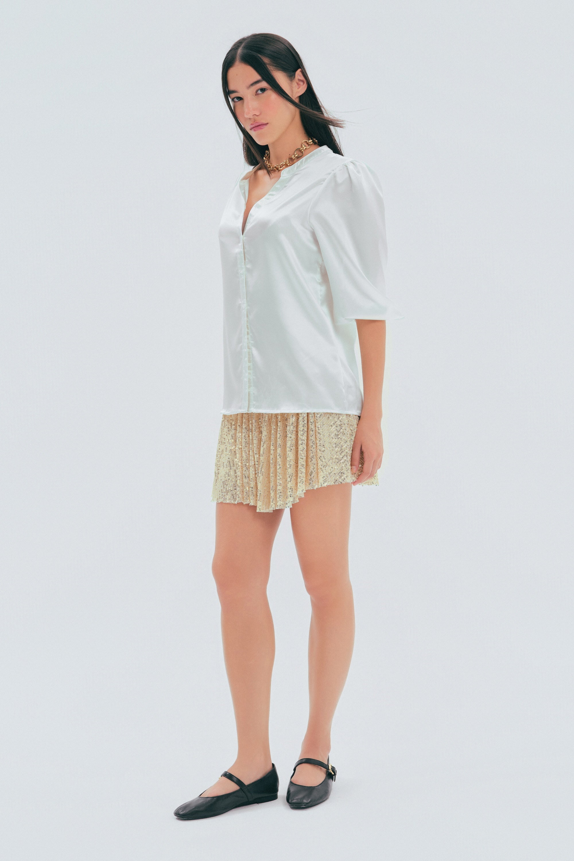 Pearl Silk Touch Top - ALIVE New York City