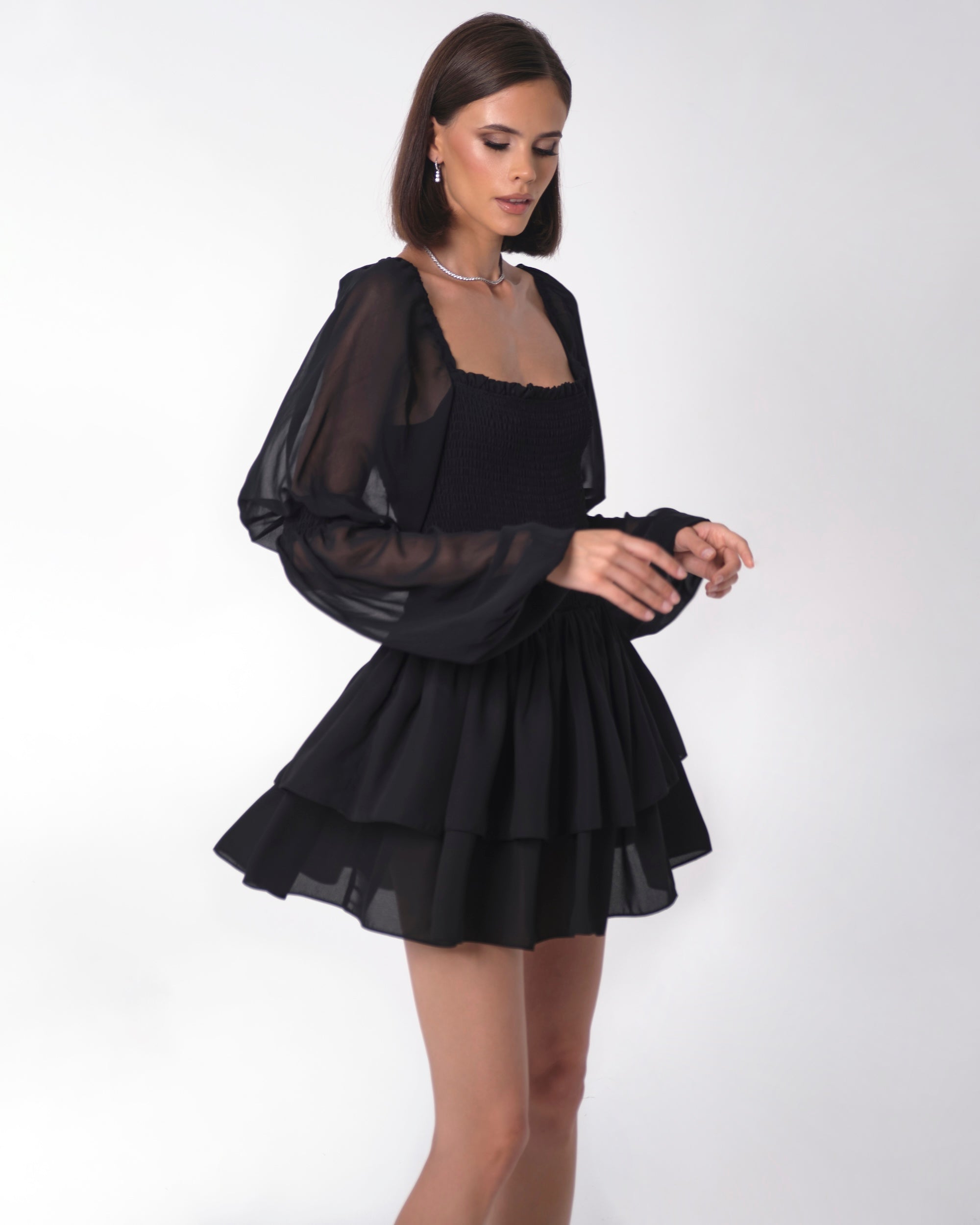 Princess Noir Mini Dress - ALIVE New York City