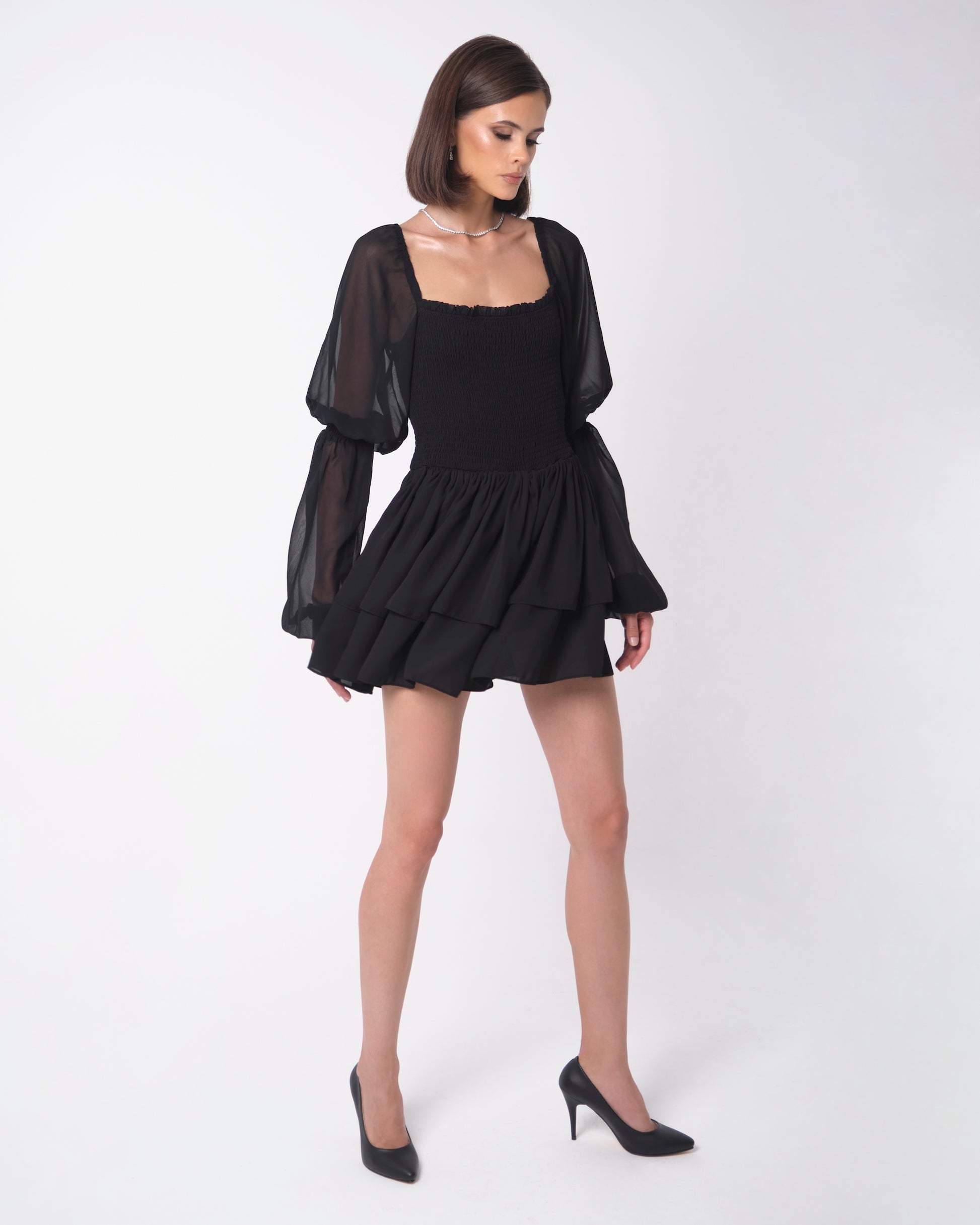 Princess Noir Mini Dress - ALIVE New York City